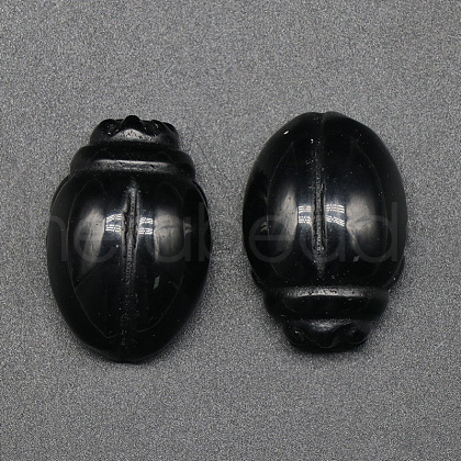 Natural Quartz Crystal Beetle Carved Figurines PW-WGC1415-06-1