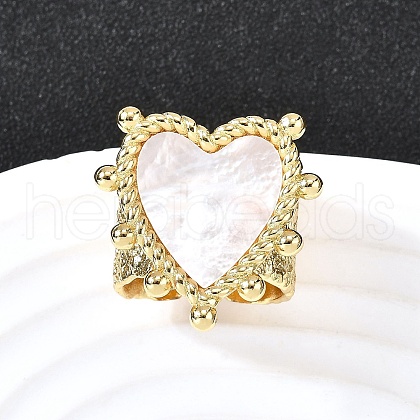 Brass Cuff Rings for Women RJEW-F183-02B-G-1