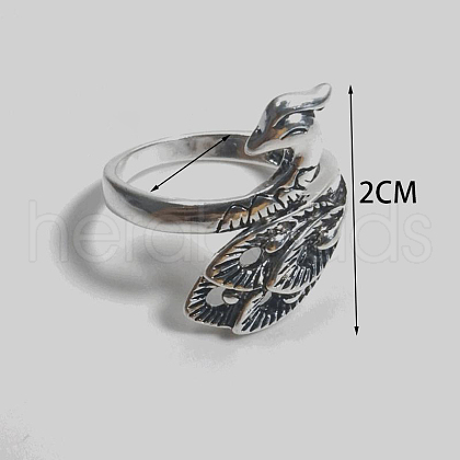 Retro Alloy Yarn Guide Finger Holder SENE-PW0003-114A-1