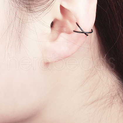 Alloy Cuff Earrings WGD2F7F-03-1