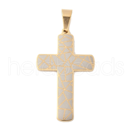 304 Stainless Steel Pendants STAS-K305-03GP-1