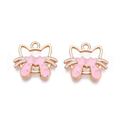 Alloy Enamel Pendants ENAM-T020-63B-1