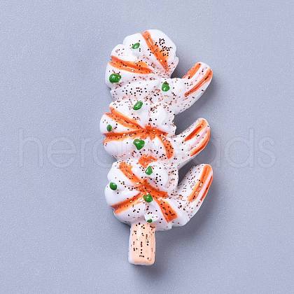 Resin Decoden Cabochons RESI-Z002-06-1