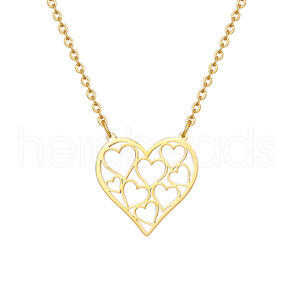 Stainless Steel  Pendant Necklaces MV1816-1-1