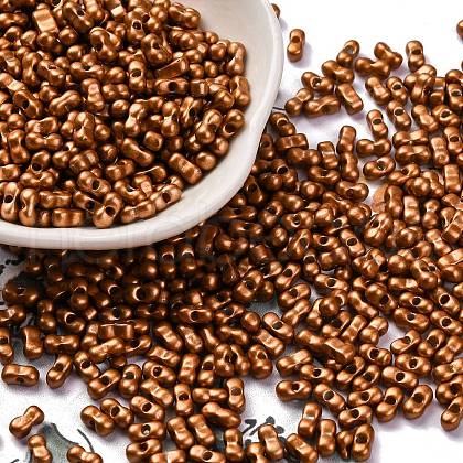 Baking Paint Glass Seed Beads SEED-L011-12A-01-1
