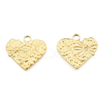 Ion Plating(IP) 201 Stainless Steel Pendants STAS-N098-242LG-1