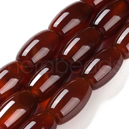 Natural Carnelian Beads Strands G-NH0019-B01-04-1