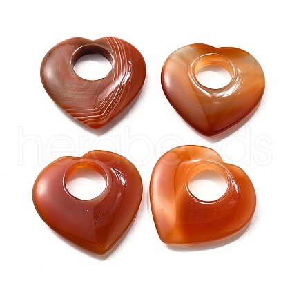 Natural Carnelian Pendants G-F708-04H-1