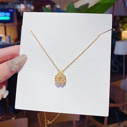 Stainless Steel Cable Chain Necklaces FS-WG30730-09-1