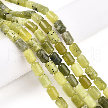 Natural Xiuyan Jade Beads Strands G-N346-01B-12-1