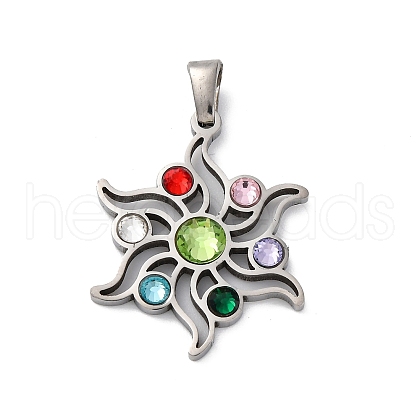 304 Stainless Steel Pendants STAS-L280-01P-03-1