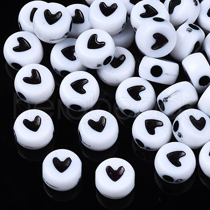 Opaque Acrylic Beads SACR-S273-47-1