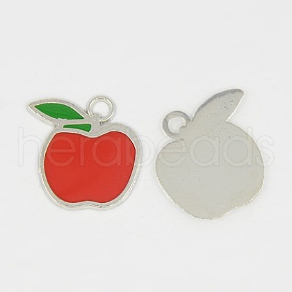 Alloy Enamel Pendants X-EA561Y-2-1