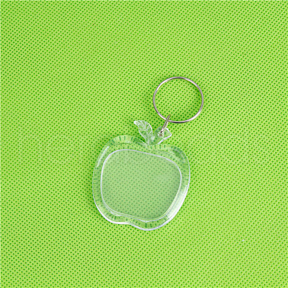 Acrylic Photo Frame Keychain KEYC-YW0001-07-E-1