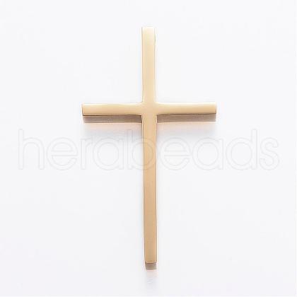 304 Stainless Steel Big Pendants STAS-H350-B-04G-1