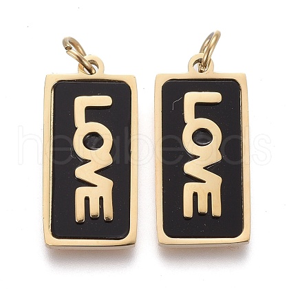 316 Surgical Stainless Steel Pendants STAS-H100-55G-1