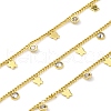 Handmade Brass Curb Chains CHC-L050-03G-01-1