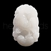 Natural White Jade Carved Pendants G-S384-01J-1