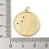 Rack Plating Brass Micro Pave Cubic Zirconia Enamel Pendants KK-A190-05G-3