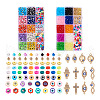 DIY Evil Eye Jewelry Making Finding Kit DIY-TA0003-71-2