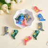 12Pcs 4 Colors Silicone Focal Beads JX755A-4