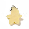 Christmas Opaque Resin Pendants RESI-K023-01A-2