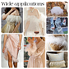 AHADERMAKER 2 Yards Fashion Ostrich Feather Cloth Strand Costume Accessories FIND-GA0003-68A-7