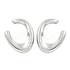 304 Stainless Steel Stud Earrings EJEW-D319-03P-4