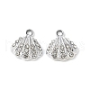 Alloy Crystal Rhinestone Pendants PALLOY-E775-11P-1