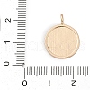 Brass with Enamel Pendants KK-Q096-02G-3