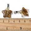 Watermelon Stone Glass Pendants G-B127-12P-04-3