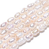 Natural Cultured Freshwater Pearl Beads Strands X1-PEAR-N012-03H-4