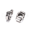 304 Stainless Steel European Beads STAS-P173-146AS-2