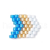 6Pcs 6 Colors Handmade Seed Beads PALLOY-MZ00735-2