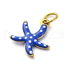 304 Stainless Steel Enamel Charms X-STAS-E550-40G-04-2