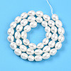 Natural Cultured Freshwater Pearl Beads Strands PEAR-N012-07Y-3