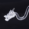 Dragon Head Organic Glass Earring Display Stands EDIS-N009-04-3