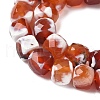Natural Fire Crackle Agate Beads Strands G-H078-C49-6mm-01-4