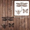 Plastic Reusable Drawing Painting Stencils Templates DIY-WH0172-119-2