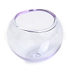 Transparent Glass Bead Cone GLAA-G100-01C-06-2