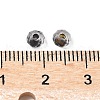 130Pcs 10G Transparent Glass Seed Beads GLAA-V001-07D-3