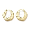 Brass Hoop Earrings X-EJEW-H104-17G-2