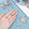 Unicraftale 100Pcs 5 Style 304 Stainless Steel Spacer Beads STAS-UN0030-32-2