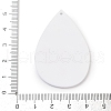 Printed Opaque Acrylic Pendants FIND-K017-16F-3
