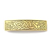 Viking Knot Alloy Retro Hair Barrettes AJEW-K048-03AG-1