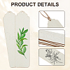 SOFPLATE DIY Wood Bookmarks Making Kits WOOD-SP0001-21B-6