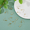 DICOSMETIC 60Pcs Brass Earring Hooks KK-DC0003-89-4