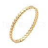 304 Stainless Steel Bangles for Women AJEW-P127-08G-4