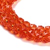 Transparent Glass Beads Strands EGLA-K071-01D-3