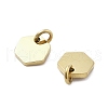Geometric Figure Style 304 Stainless Steel Stamping Blank Tag Charms STAS-D302-03E-2